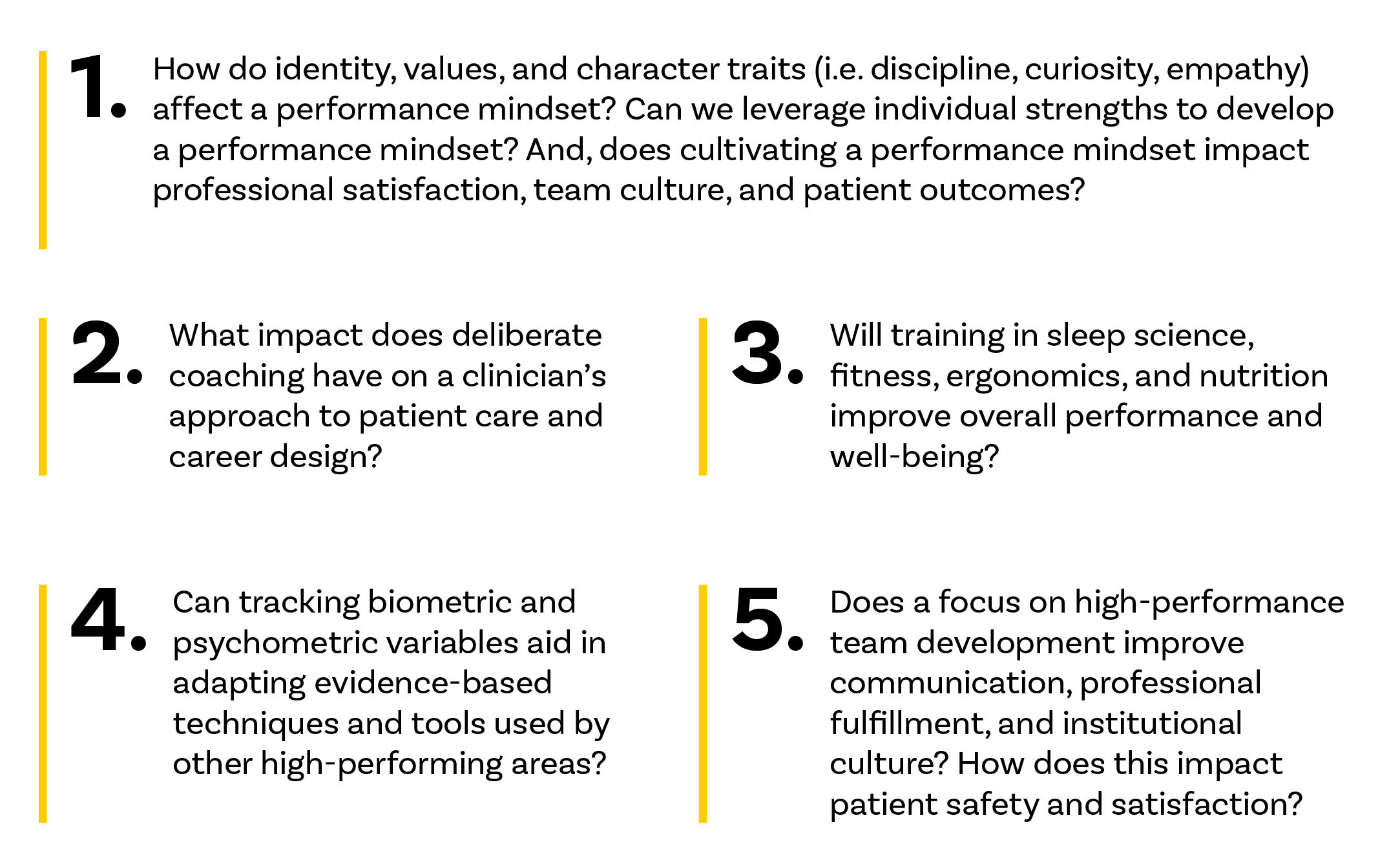 The-Approach Questions
